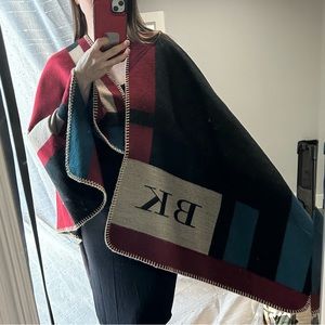 Unbranded BK monogram poncho